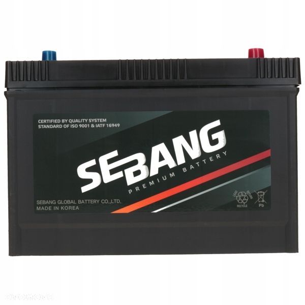 Akumulator Sebang 120Ah/1000A P GR31 John Deere - 4