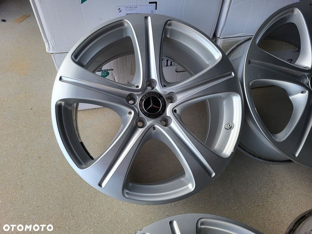 [1252] Felgi aluminiowe Oryginał MERCEDES 18 Cali 5x112 ET43 KLASA CE - 3