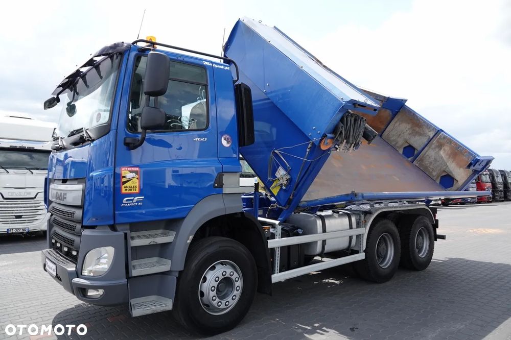 DAF CF 460 / 6x4 / WYWROTKA / HYDROBURTA / HYDROKLAPA / EURO 6 / 2016 ROK / OPONY 100 % / - 9