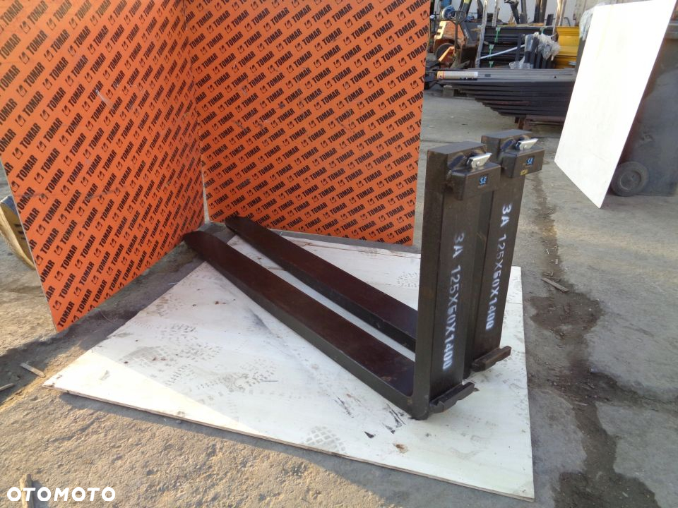 Widły 3A 5000 KG 125x50x1400 Wózek widłowy Widła - 3
