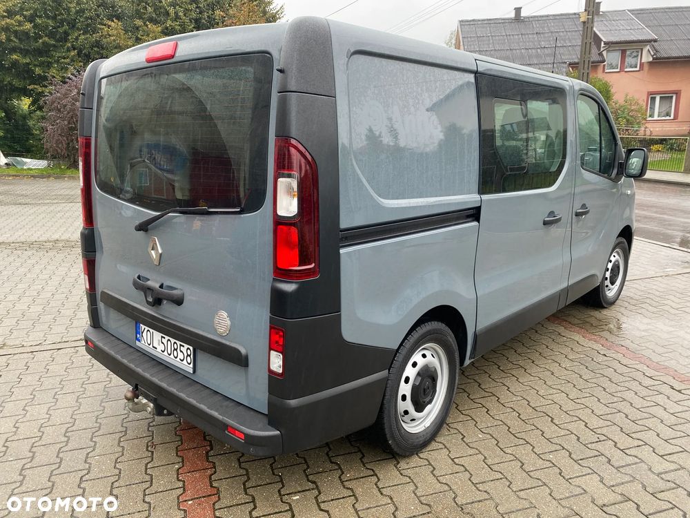 Renault Trafic 2.0 Doka 6 Osobowa Rejestracja 11.2021r Samochód Ciężarowy - 3