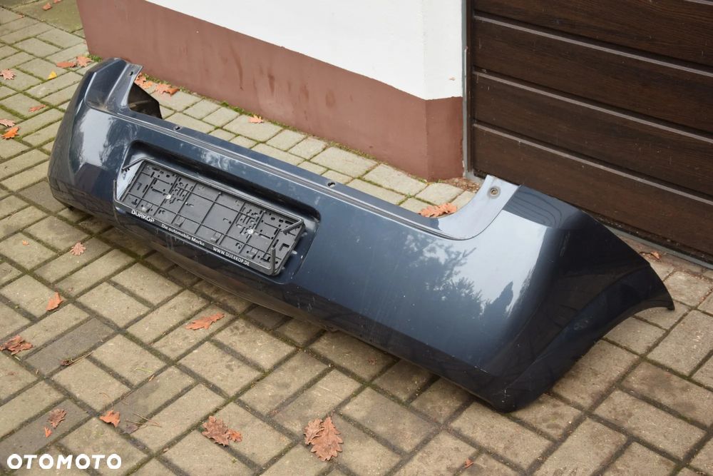 Opel Meriva A Zderzak tył tylny Z168 ciemny szary ładny - 4