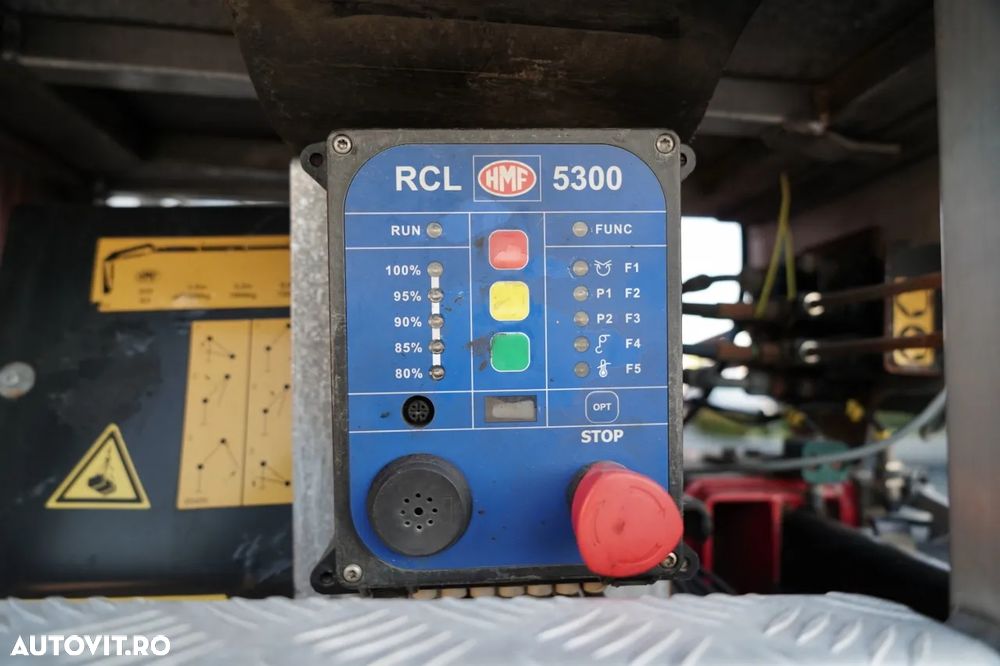 Scania P 280 / 4X2 / ȘASIU - 4,9 M / + HDS HMF 635 / CAPACITATE DE RIDICARE 1.500 KG / ATINGERE MAXIMĂ 6,9 M / GRĂTAR / - 21