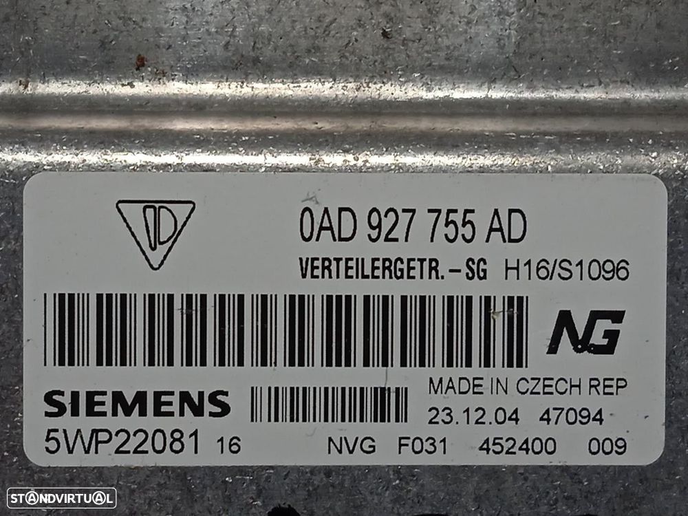 CENTRALINA BLOQUEIO FRONTAL DIFERENCIAL PORSCHE CAYENNE 2005 -0AD927755AD - 3