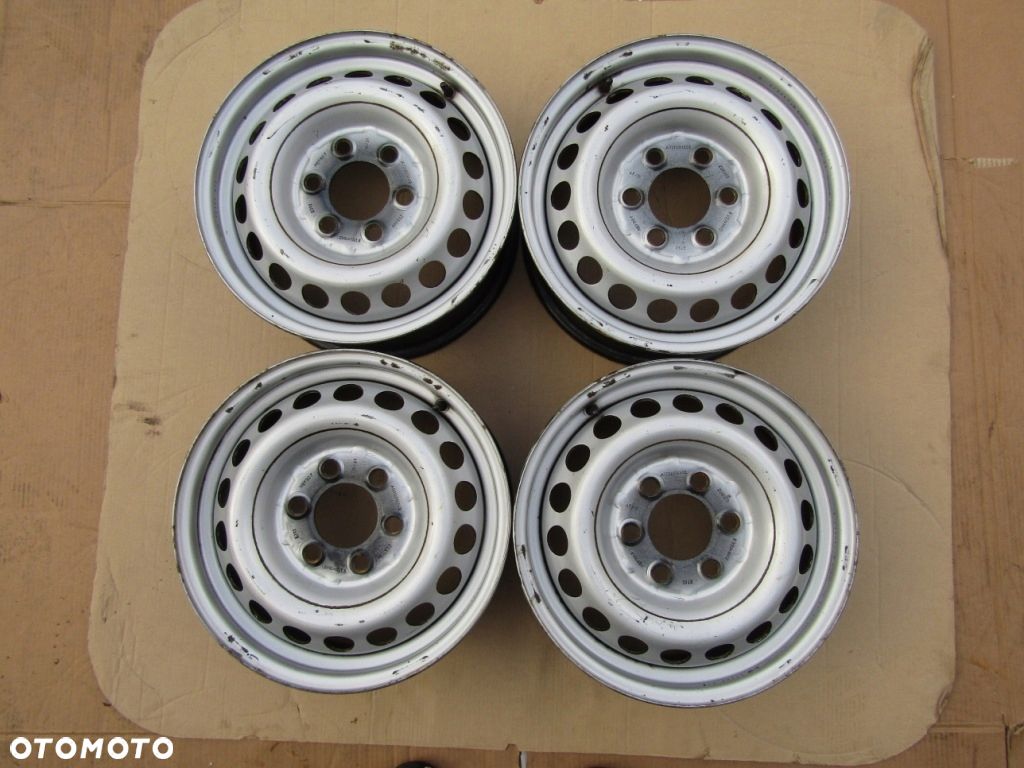 4x Felgi 16 Mercedes Sprinter 313 315 316 319 906 910 VW Crafter 6,5j ET62 - 1