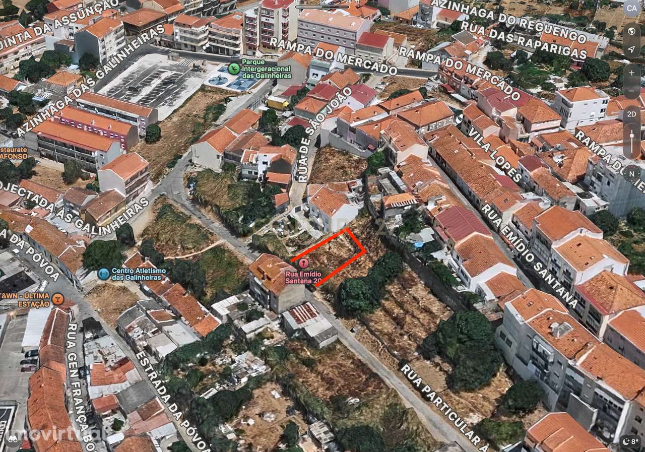 Terreno urbano para venda – 291 m² | Rua Particular à Quinta do Reguen - Grande imagem: 3/4
