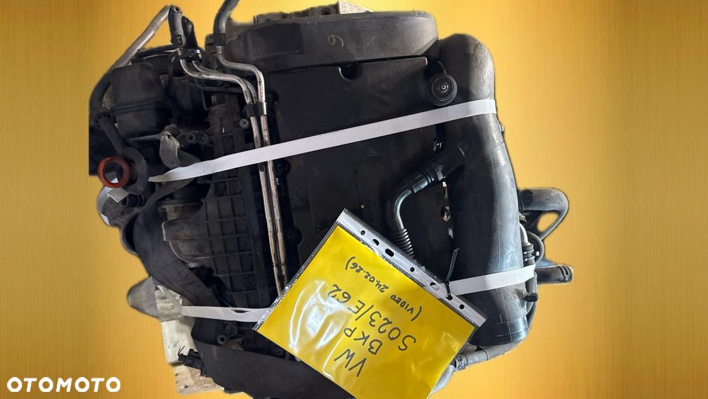 Volkswagen BKP 2.0 diesel silnik kompletny z pełnym osprzętem gotowy do montażu VIDEO PRACY SILNIKA - WHATSAPP LUB LINK W OPISIE - 4