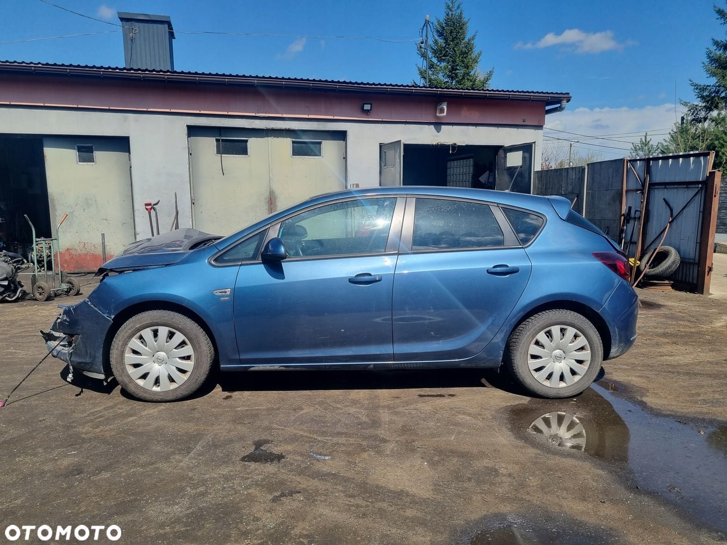 OPEL ASTRA IV J 09-15 2014 r. Z22S 5D HB BŁOTNIK LEWY PRZÓD LP - 1