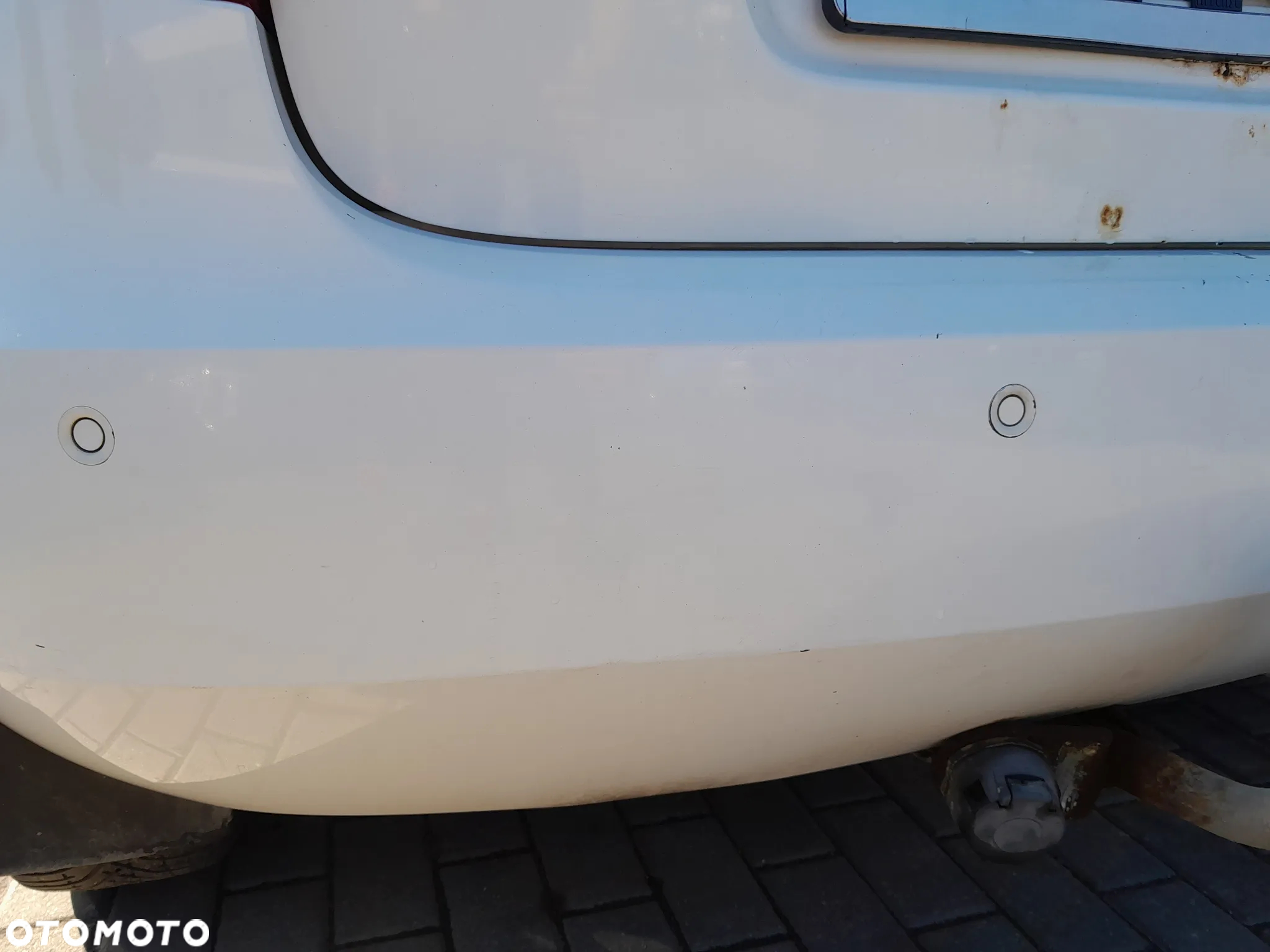 SKODA FABIA II ZDERZAK TYLNY TYŁ HB PARKTRONIC KOLOR: LF9E - 8