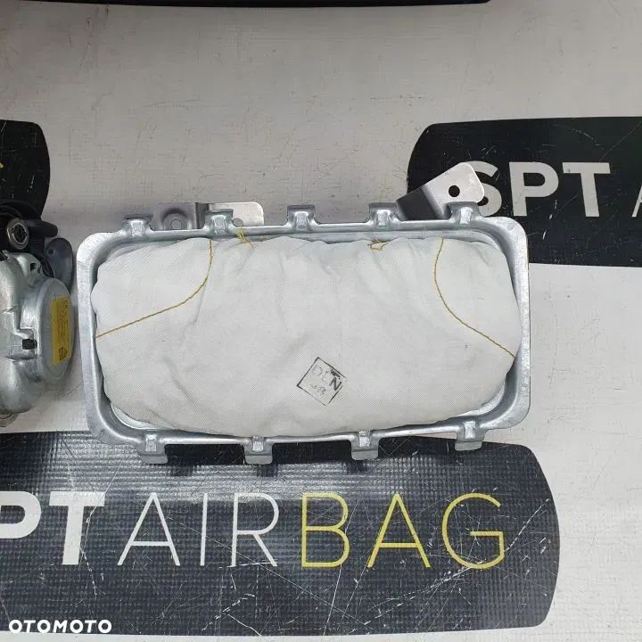 FORD FIESTA MK8 DESKA ROZDZIELCZA KONSOLA KOKPIT PULPIT PODUSZKI AIRBAG AIR BAG PASY KIT SET - 9