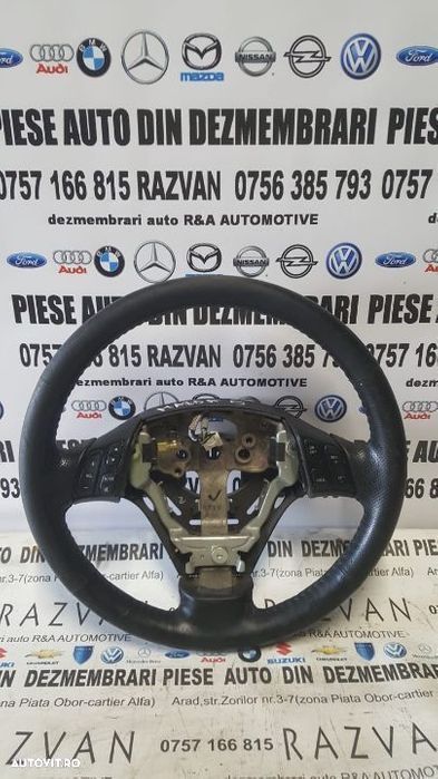 Volan Din Piele Cu Comenzi Mazda 6 Mazda 5 Livram Oriunde In Tara - 1