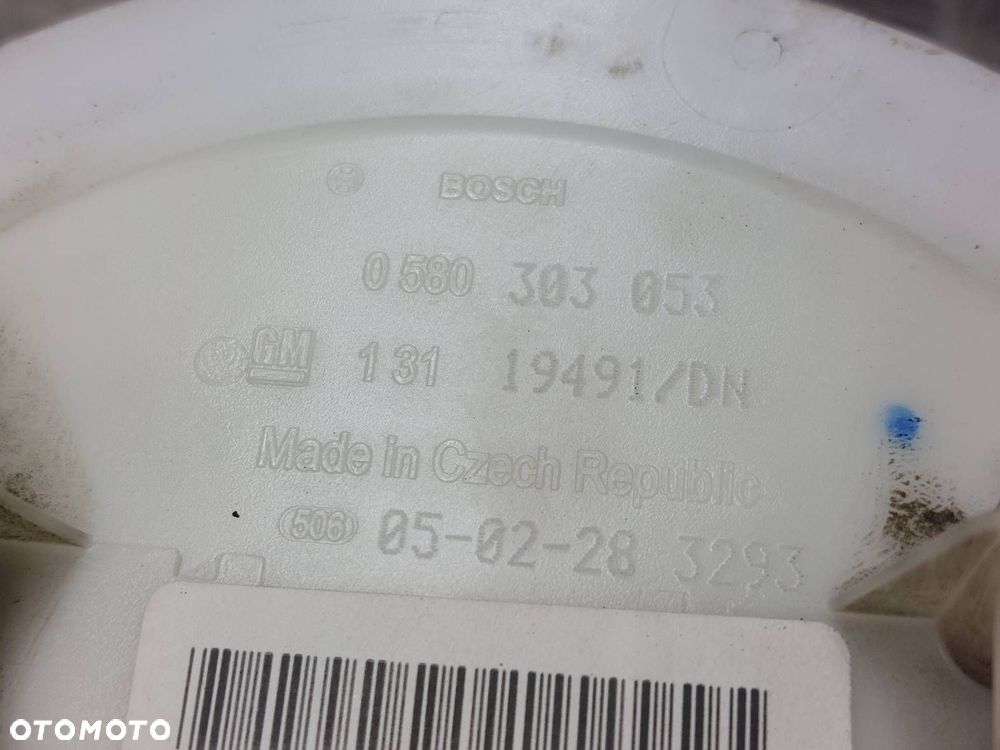 POMPKA PALIWA + PŁYWAK OPEL ASTRA H 1.9 CDTI 13119491 0580303053 - 5
