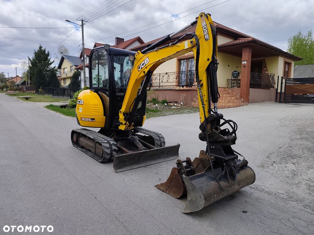 JCB 8026/2016Rok/3-Łyżki/5400Mth/Waga2.8T/ - 3
