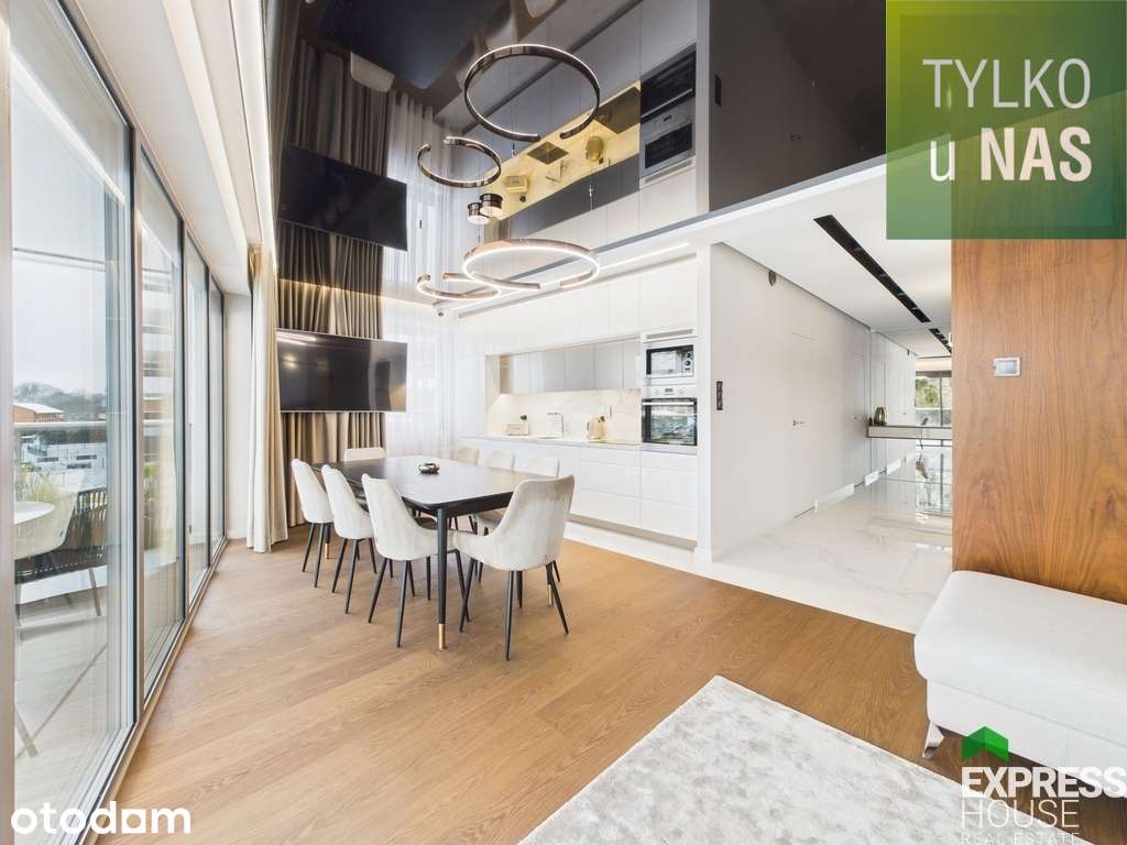 Luksusowy apartament podzielony na 2 mieszkania