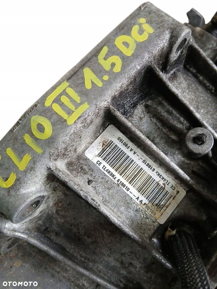 skrzynia biegów renault clio iii megan ii 1.5 dci tl4k9k - 3