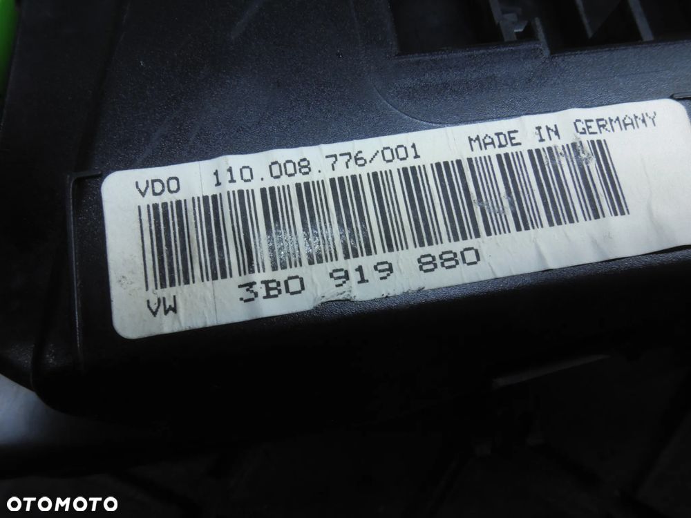 ZESTAW STARTOWY IMMO PASSAT B5 1.6 3B0907557 - 2