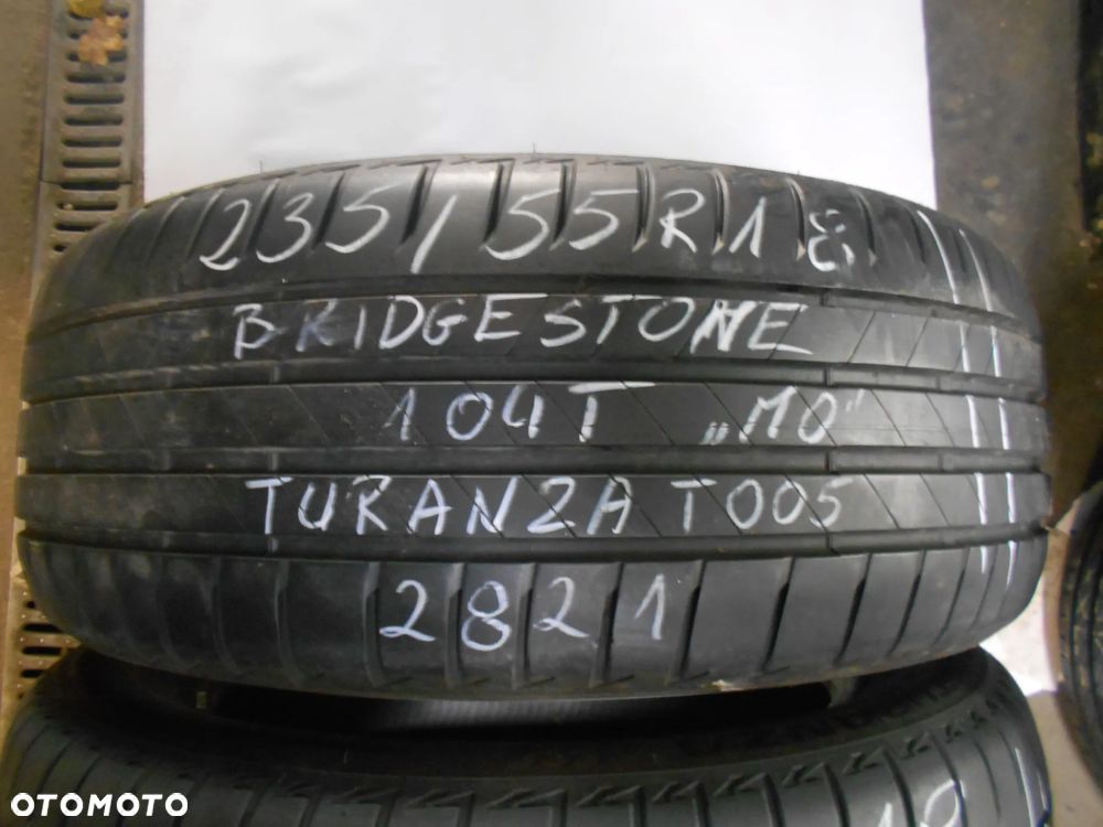 OPONY 235/55R18 BRIDGESTONE TURANZA T005 MO DOT 2723 / 2821 7.7MM - 3