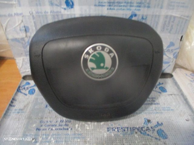 Kit Airbags 6R0959655K 0285010793  5J1880202D  5J0880201H SKODA FABIA 2 54 FASE 2 2011 1.6TDI 90CV 5P CINZENTO SEM TABLIER - 7