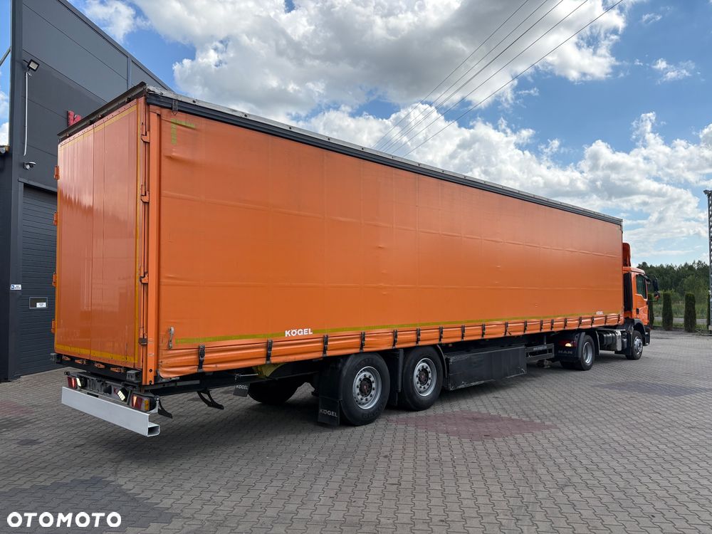 MAN TGM 15.290 + Naczepa KOGEL 2 OSIOWA / DO NAUKI JAZDY / NAUKA JAZDY / TGS / TGL - 6