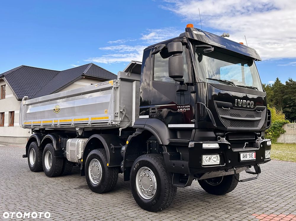 Iveco TRAKKER 450 8x8  WYWROTKA MEILLER 3S Przebieg 200 tys.km - 31