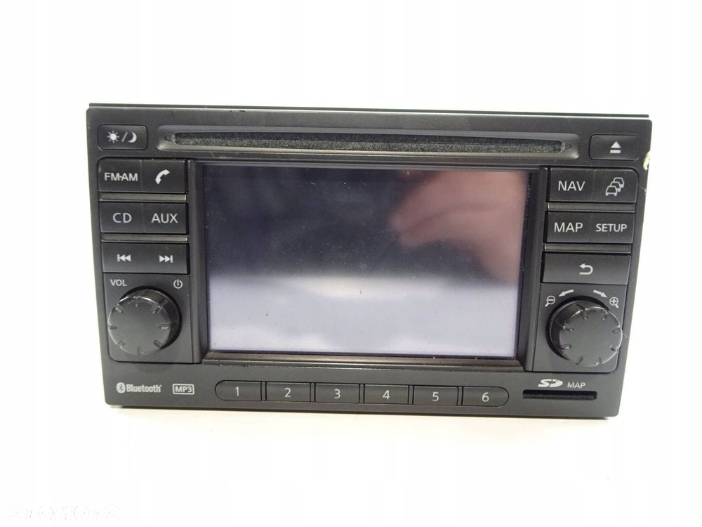 radio cd nissan qashqai j10 lift 10-13 r z kodem 25915bh20c - 2