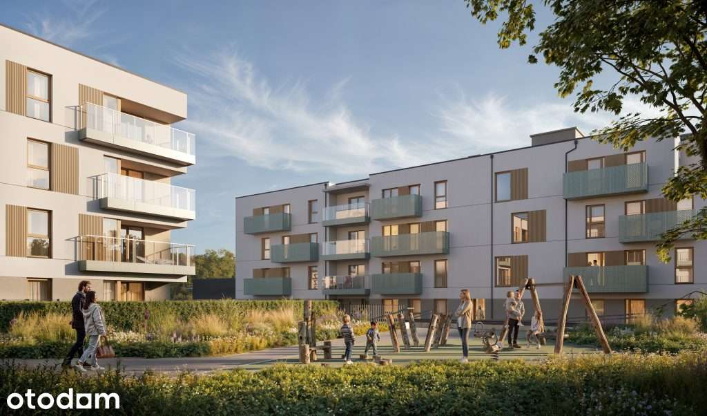 2-pokojowe mieszkanie 36m2 + loggia