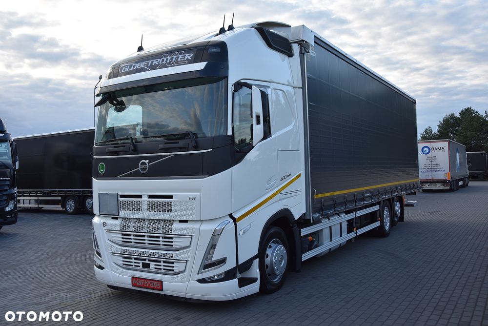 Volvo FH 460 EURO 6 / KABINA XL / FIRANA 9,5 M / NAVI / SOLARY / KLIMA POSTOJOWA / KAMERY / CAŁY NA PODUSZKACH / WINDA DHOLLANDIA / ZABUDOWA REDOS / 24 PALETY / AUTOMAT / SALON POLSKA / SERWIS ASO VOLVO / STAN IDEALNY !! - 1