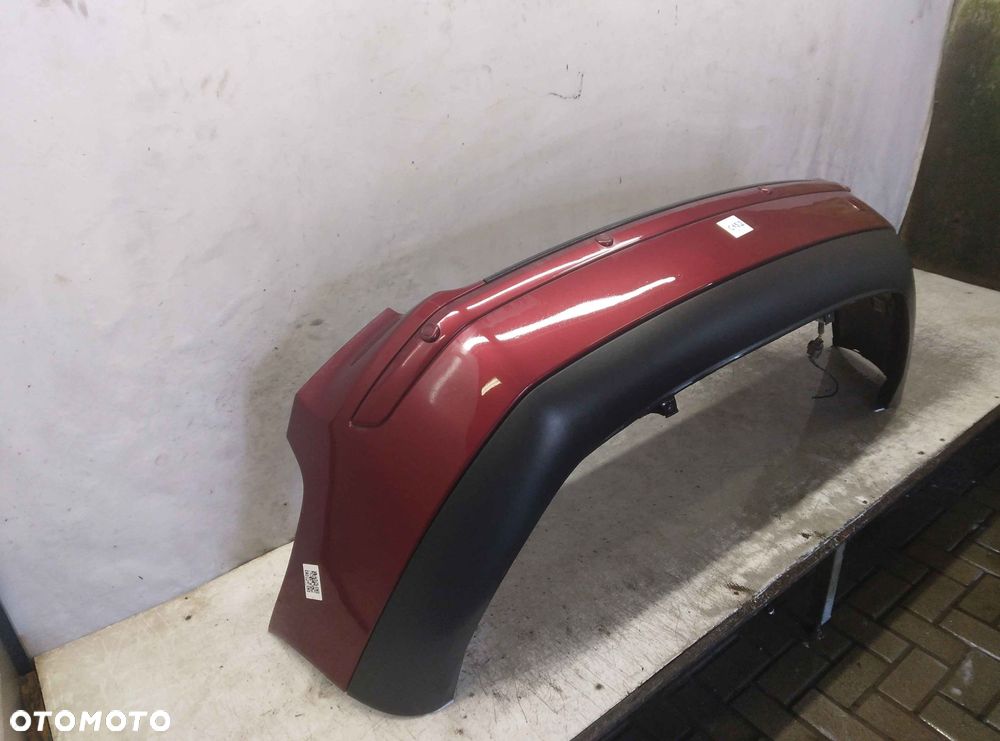 ^ ZDERZAK TYŁ TYLNY VOLVO V50 KOMBI BORDO BORDOWY PDC CZUJNIKI - 5