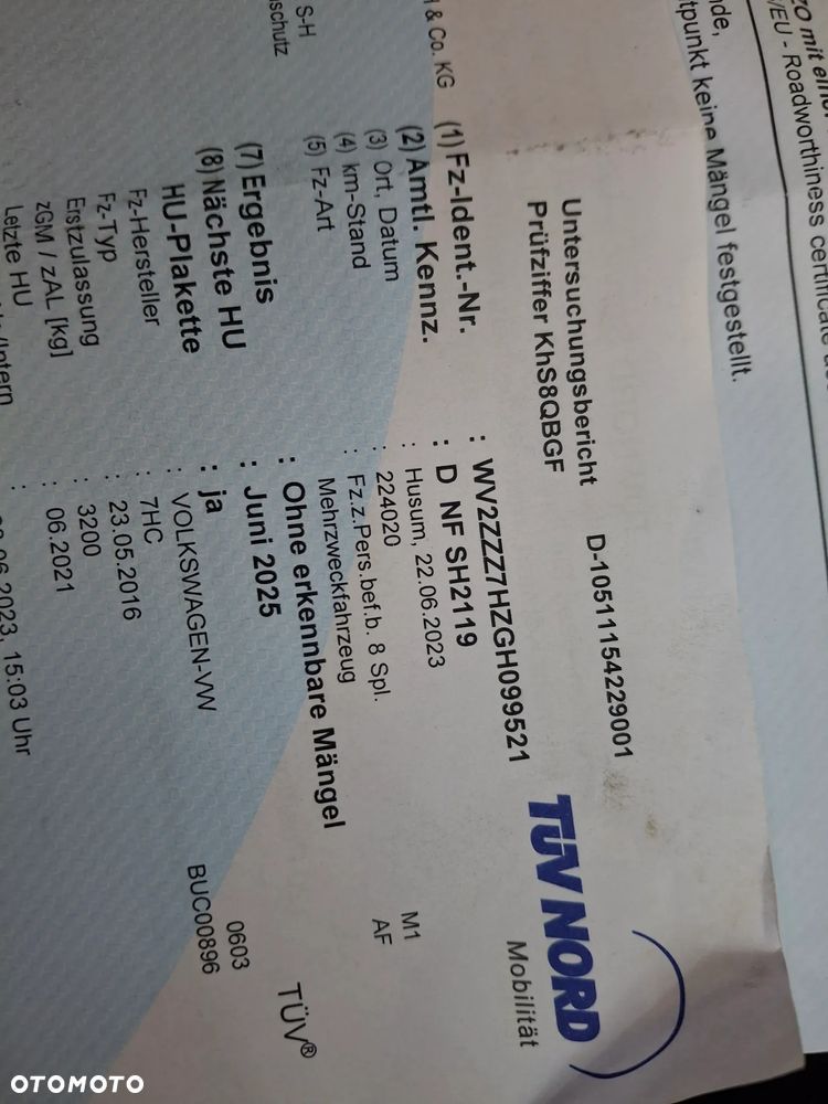 Volkswagen T6 Tansporter 4 MOTION Napęd 4x4 Webasto Klimatyzacja Grzane Fotele Hak Najmocniejsza Wersja 204 KM Pomarańczowy Służba Drogowa 9 Miejsc W Dowodzie - 29