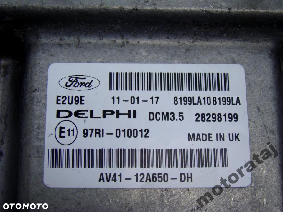 FORD DELPHI AV41-12A650-DH DCM3.5 28298199 E2U9E - 2