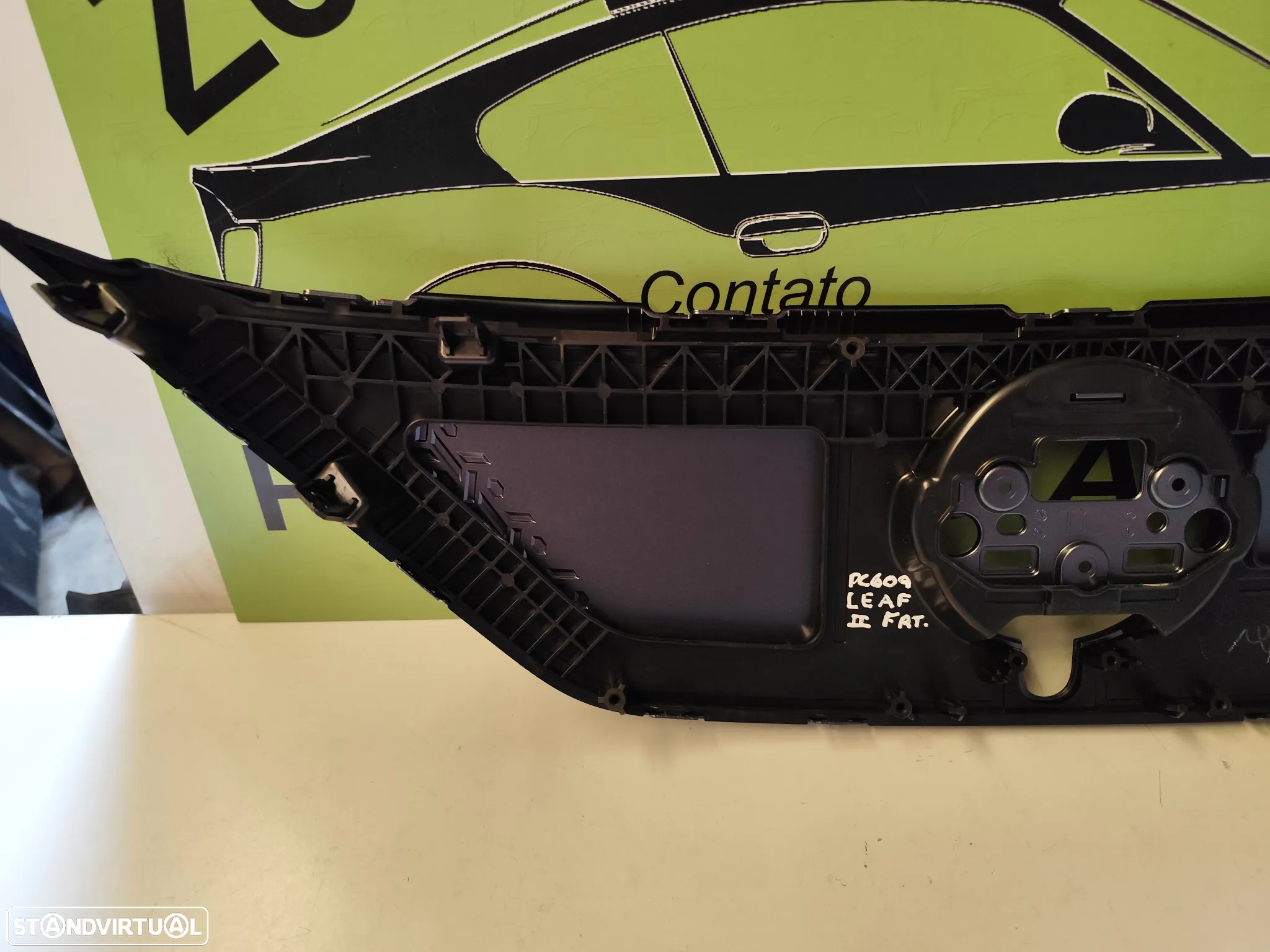 NISSAN LEAF II PLASTICO GRELHA PARA CHOQUES FRENTE - PC609 - 5
