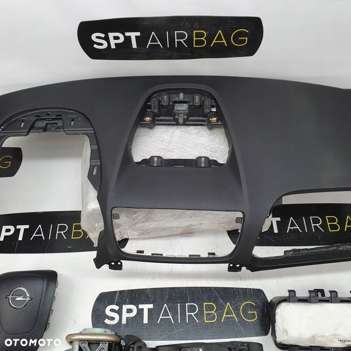 OPEL MOKKA DESKA ROZDZIELCZA KONSOLA KOKPIT PULPIT PODUSZKI AIRBAG AIR BAG PASY KIT SET - 3