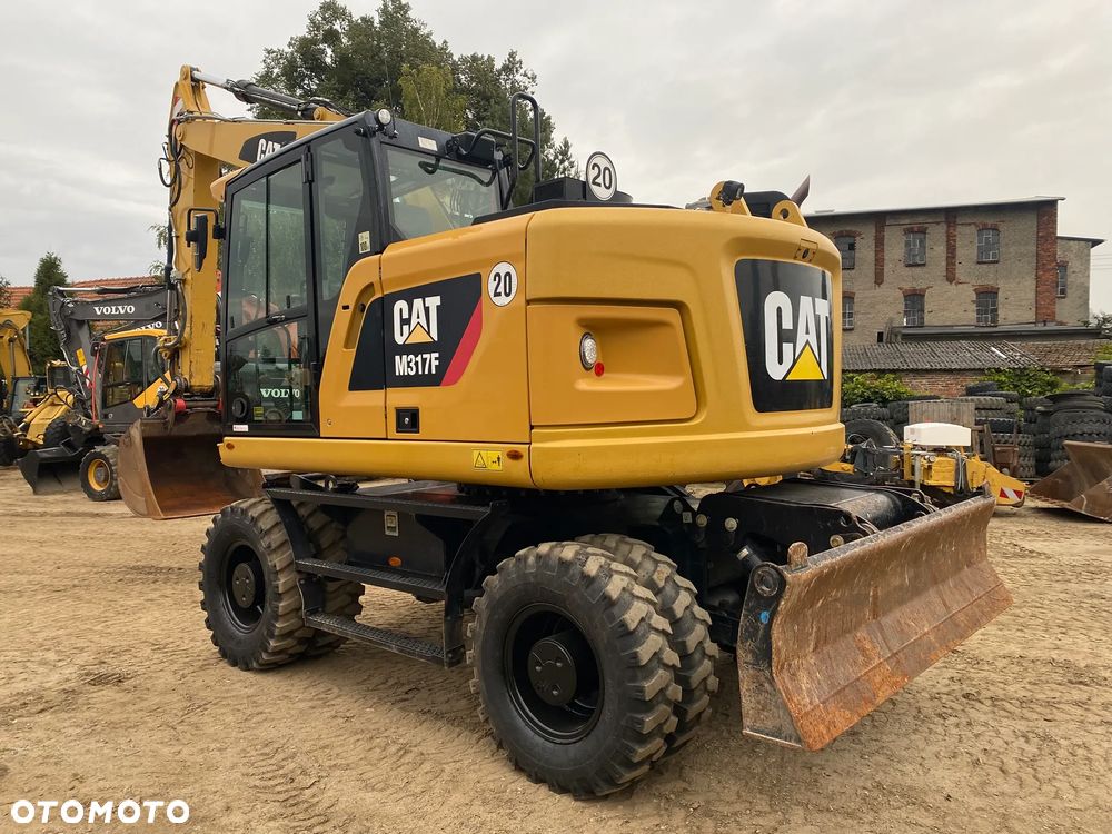 Caterpillar CAT M317F, 2018 ROK, 7800 MTH, Z NIEMIEC, KRÓTKI TYŁ, SERWISOWANA W CAT, - 4