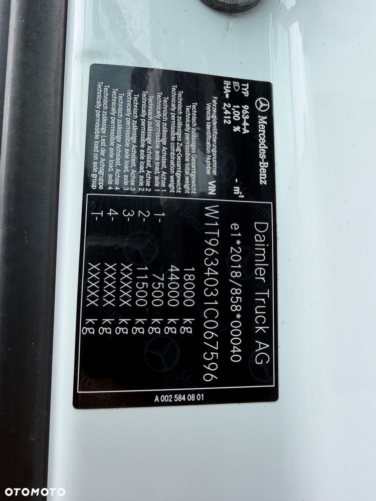 Mercedes-Benz 1845L MP5 STANDART gwarancja 05/27 - 10