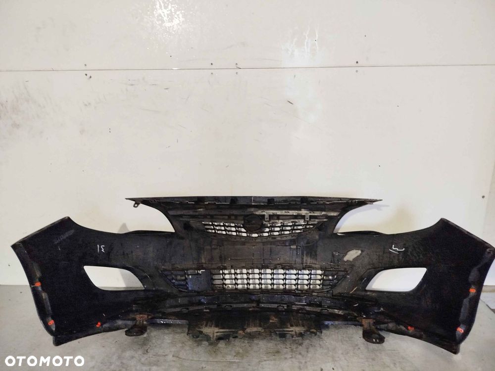 + ZDERZAK PRZÓD PRZEDNI OPEL ASTRA J 4 IV Z22C CZARNY HALOGENY - 5