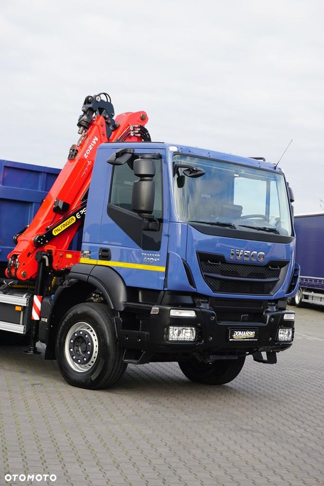 Iveco TRAKKER / 380T41 / E 6 / WYWROTKA + HDS / 6 X 4 / ROTATOR - 34