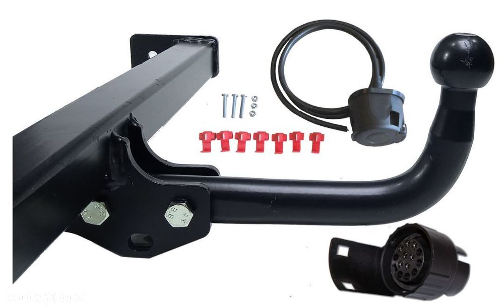 HAK HOLOWNICZY + WIĄZKA + GNIAZDO 7PIN RENAULT LAGUNA 2 II HATCHBACK + HTB + KOMBI + 5D od2001 - 9