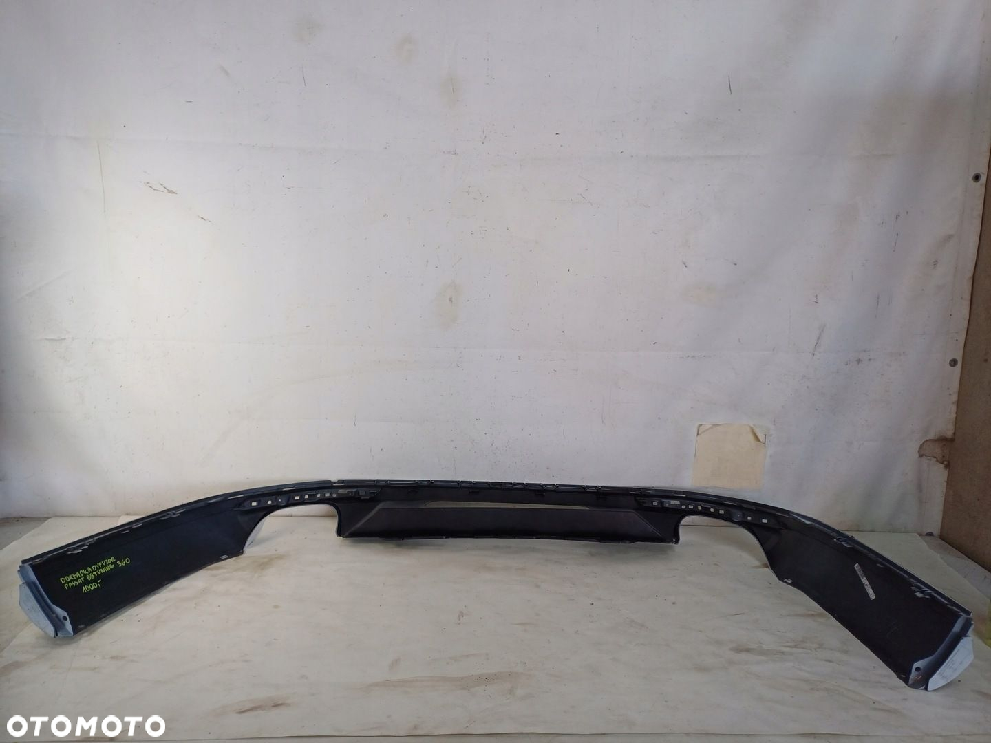DOKŁADKA DYFUZOR ZDERZAKA TYŁ VOLKSWAGEN PASSAT B8 KOMBI 3G0 TUNING ABT - 6