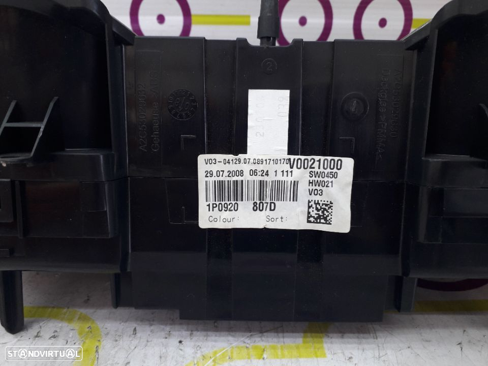 Quadrante Seat Leon 1.9 TDi 105 Cv de 2008 - Ref: A2C53029630 - NO740042 - 2
