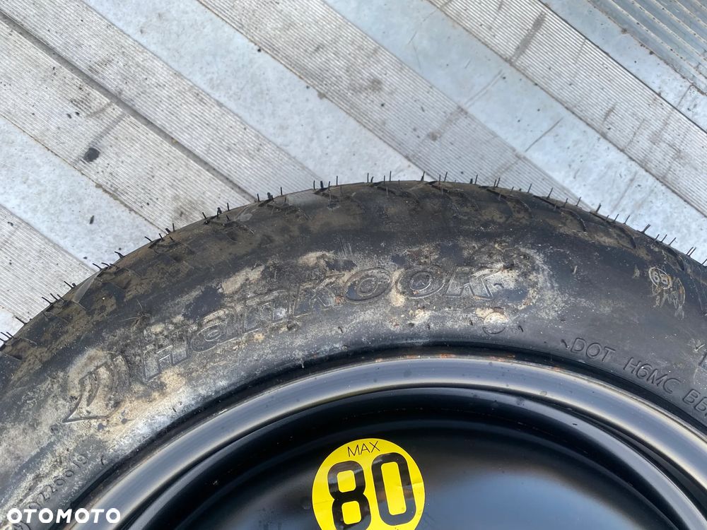 KOŁO ZAPASOWE ZAPAS DOJAZDÓWKA HYUNDAI KIA 125/80D15 529101H900 HANKOOK - 3