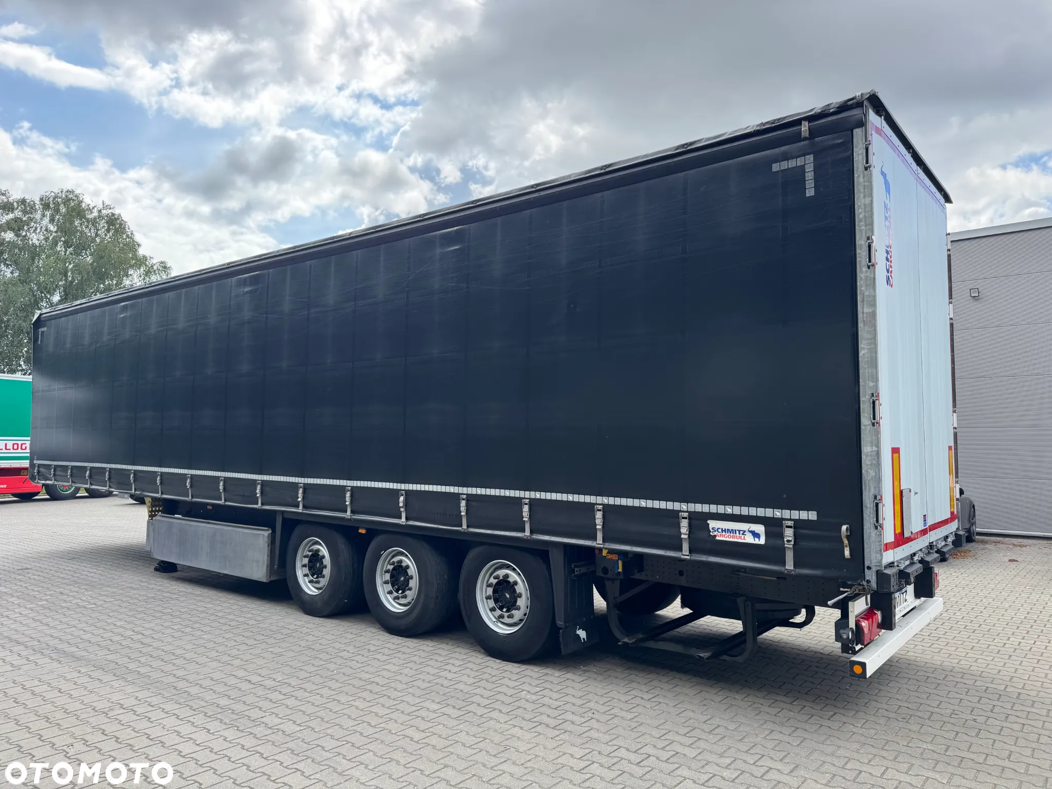 Schmitz Cargobull Firanka, Kosz na PALETY, oś podnoszona!! - 9
