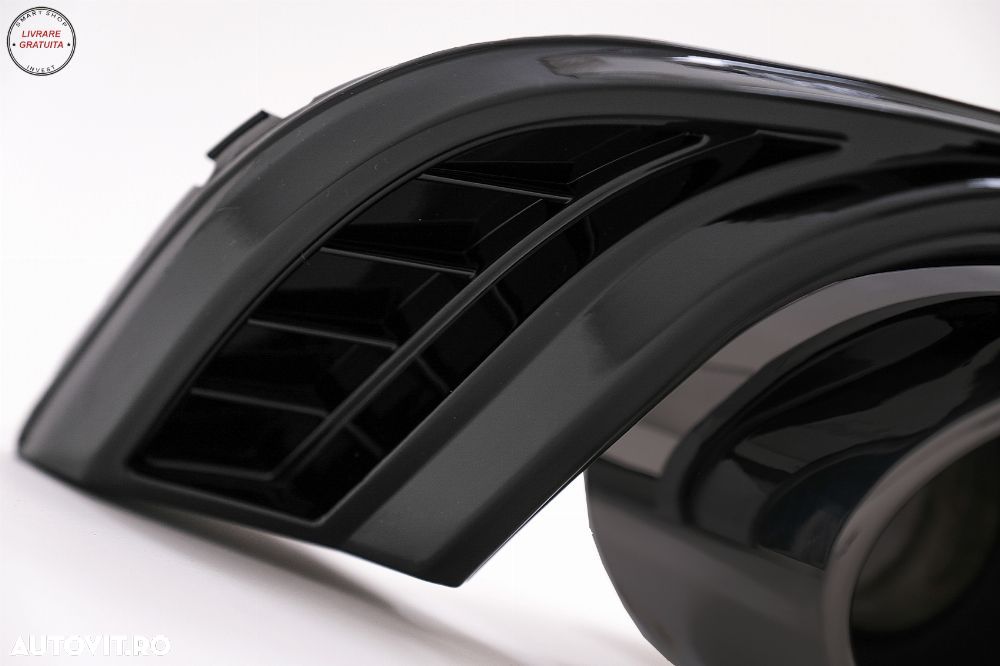 Difuzor Bara Spate Ornamente evacuare Audi A4 B9 8W Sedan Avant (2016-2018) pentru- livrare gratuita - 7