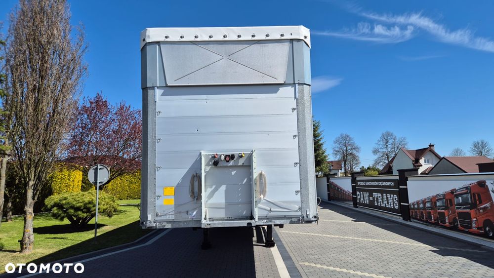 Schmitz Cargobull NACZEPA///SCHMITZ///2021///FIRANKA///MULDA 7.20///ALUFELGI///OŚ PODNOSZONA///ZBROJONA PLANDEKA///DACH PODNOSZONY///CERTYFIKAT XL///STAN BARDZO DOBRY - 4