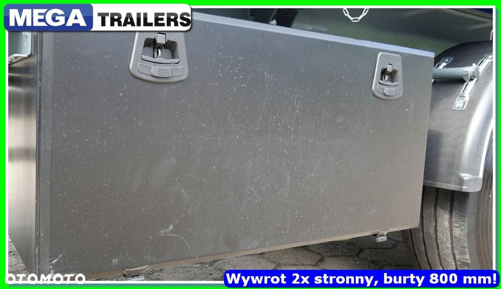 Mega 25 m³ wywrotka - platforma, 2-stronna, HARDOX 450 !!! - 29