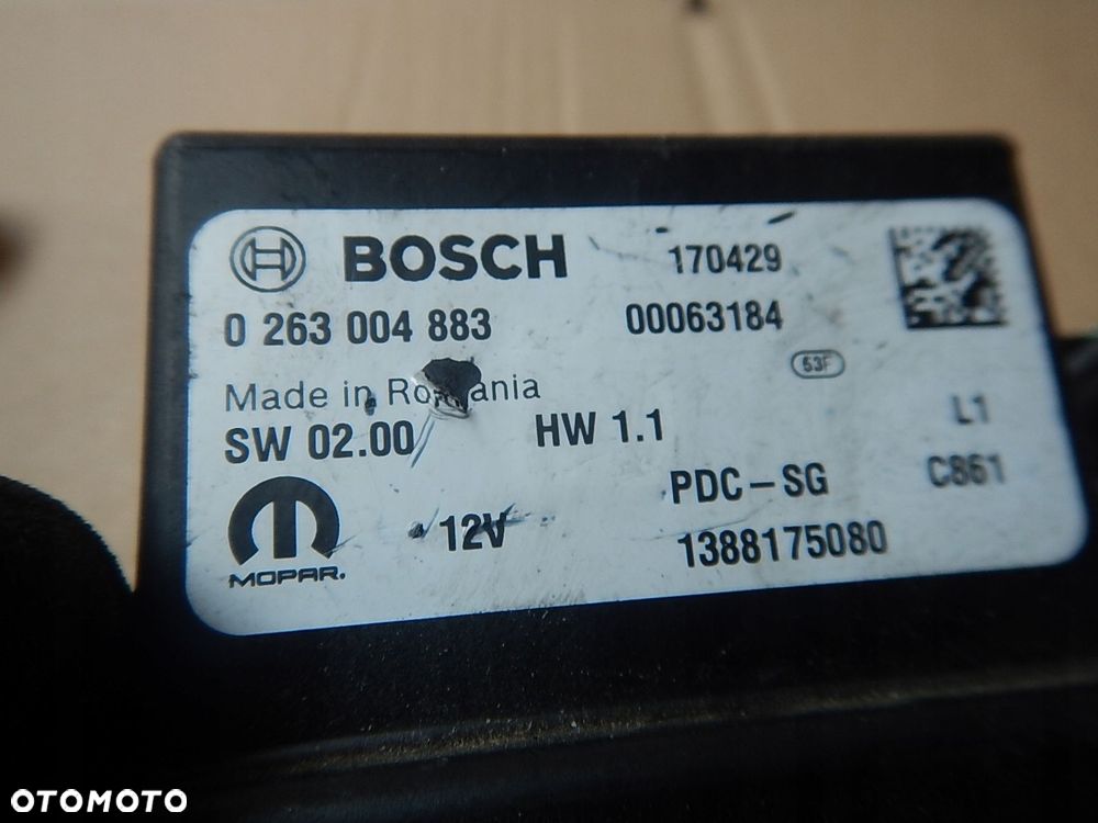 sterownik moduł pdc czujników parkowania ducato boxer jumper 1388175080 - 5