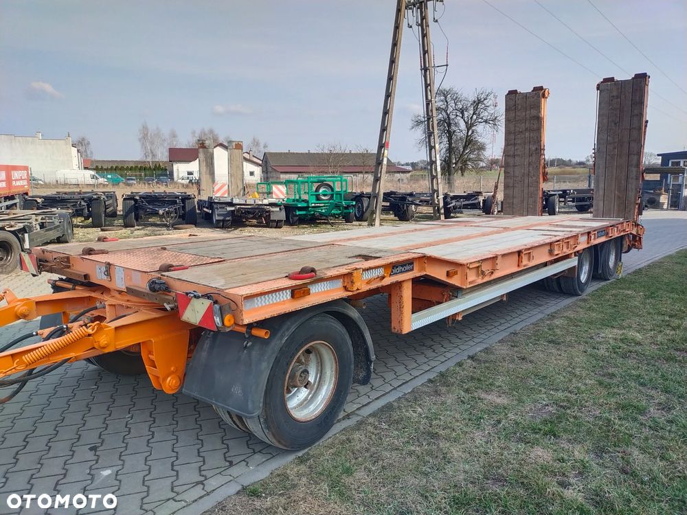 Goldhofer Przyczepa niskopodwoziowa 3 OSIE Najazdy Gruba solidna rama - 11