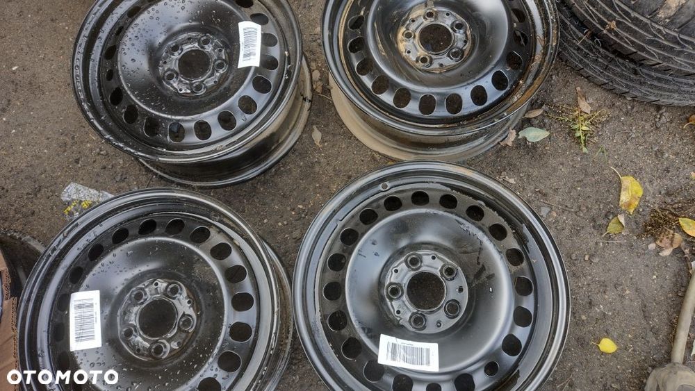 5x112 17 felgi stalowe Mercedes vw audi 6,5 et 38 - 1