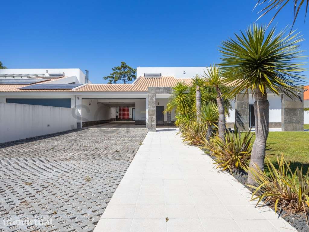 Moradia T4 Isolada | Verdizela | 2.500 m2 de lote Piscina Água Salgada - Grande imagem: 5/53