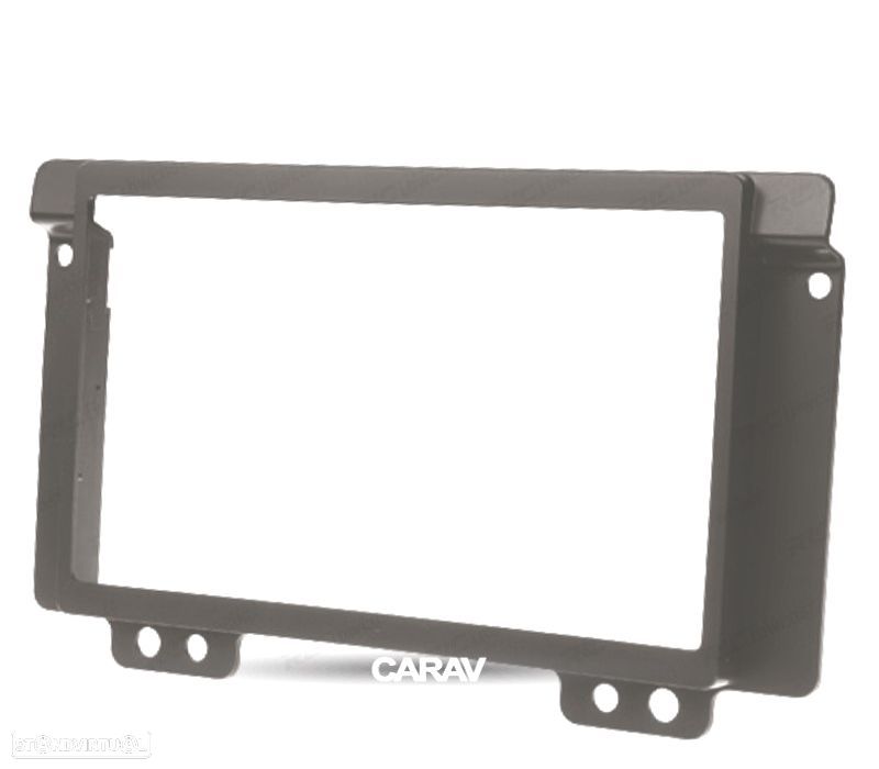 MOLDURA ADAPTADOR PRETO PARA RADIO 2-DIN PARA LAND ROVER FREELANDER 04-07 - 4