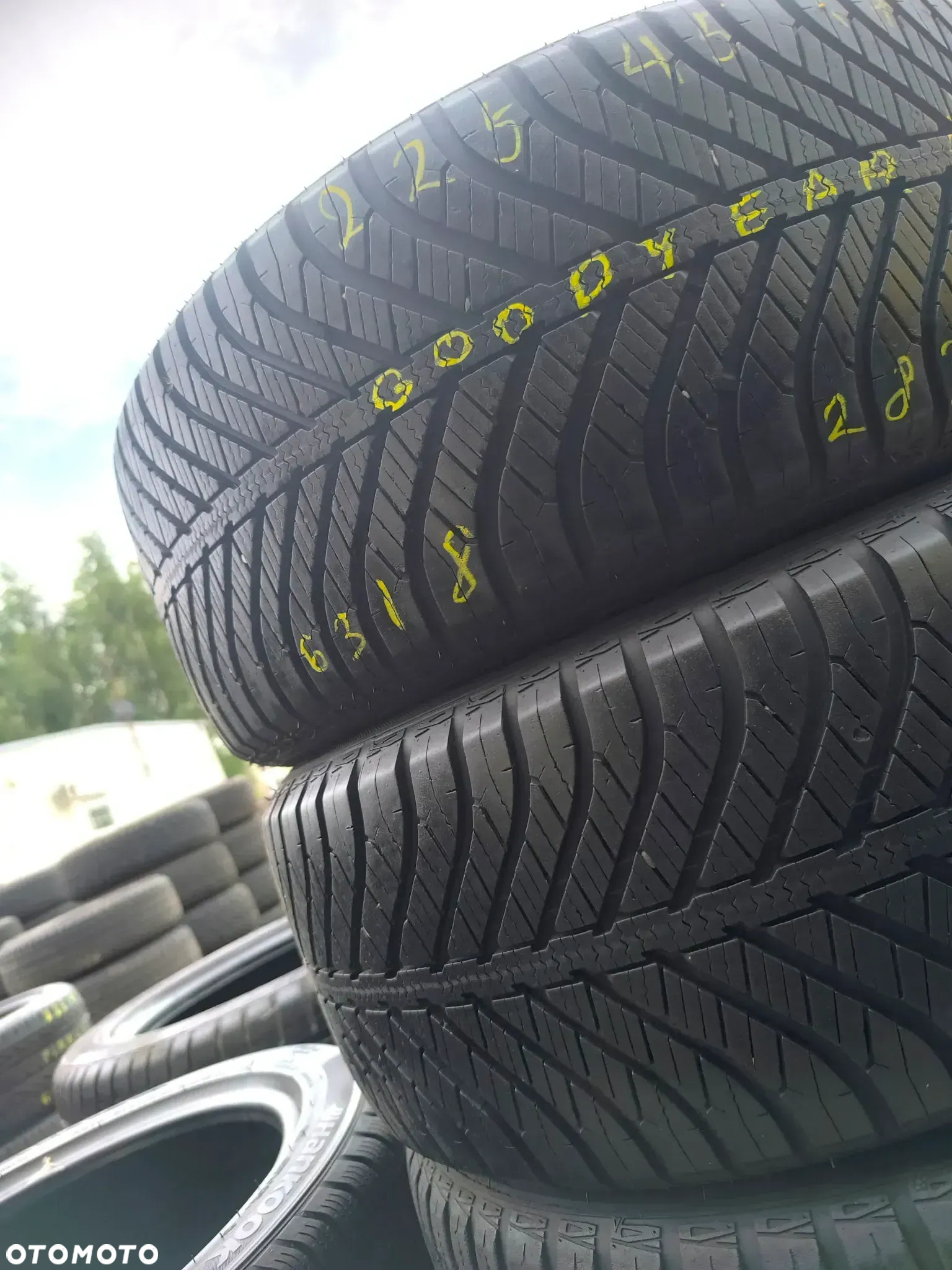 225/45R17 94V Opony Całoroczne Wielosezonowe Goodyear Vector 4Seasons 6mm Legnica ALU-RAD 225/45 - 5